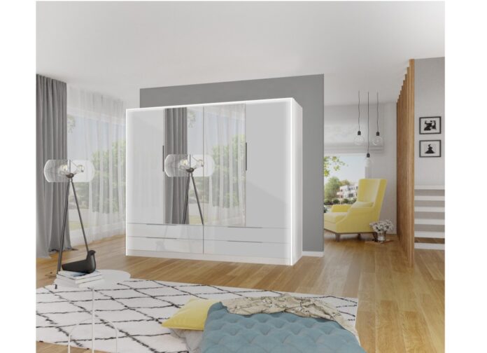 szafa przesuwna z lustrem