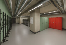 Szatnia dla rowerzystów w biurze – nowoczesny standard w krakowskich przestrzeniach biurowych Szatnia dla rowerzystów w biurze